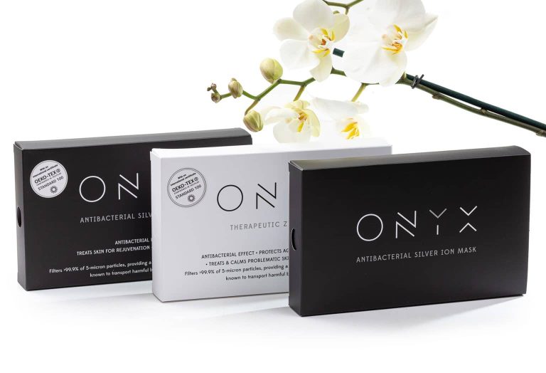 מסכות האבץ ויוני הכסף של ONYX - מסכות רב-פעמיות עם מחשבה גם על העור
