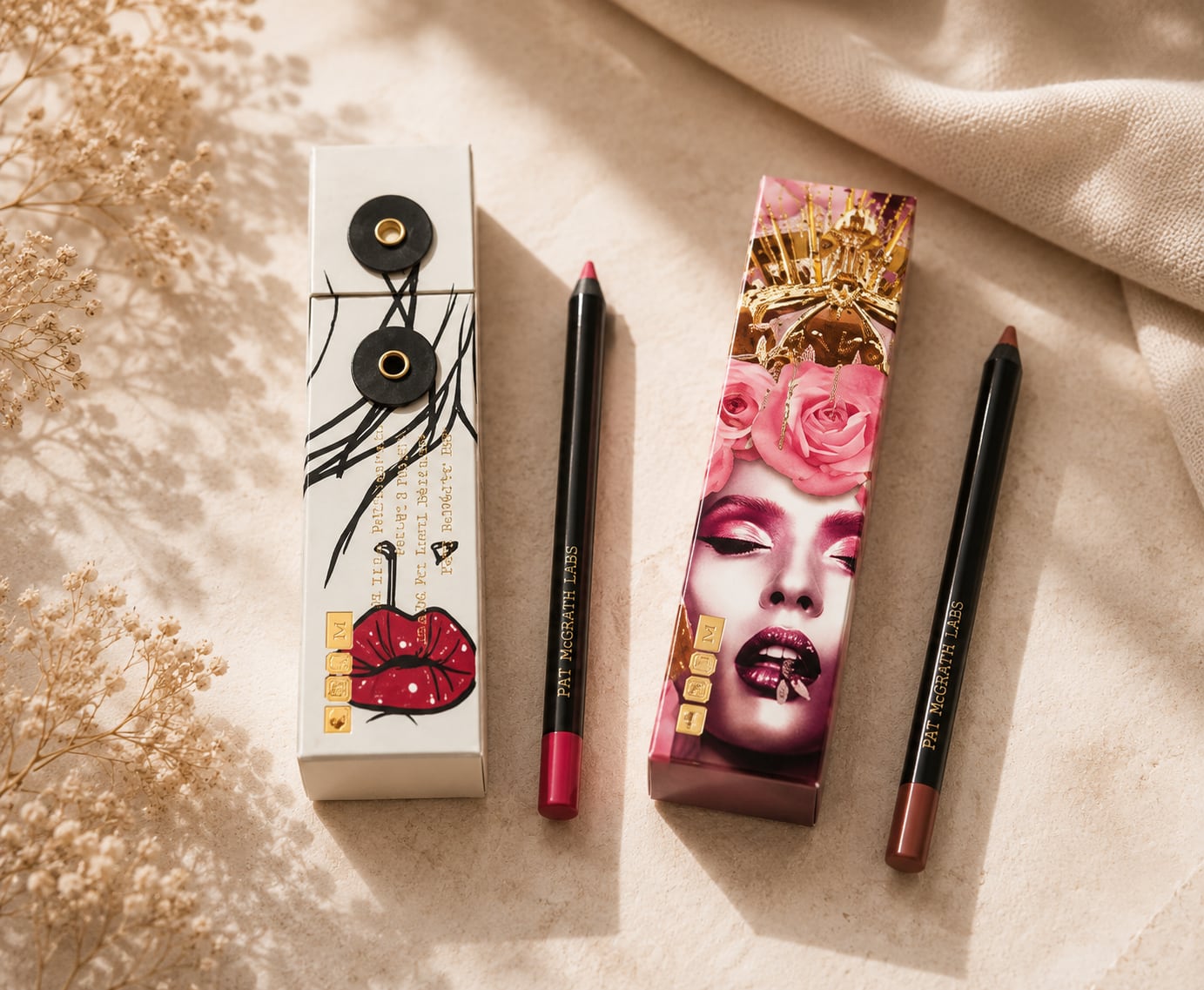 Pat McGrath lip liners.