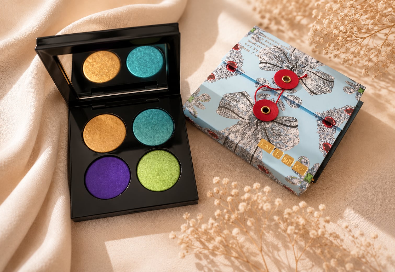 Pat McGrath eyeshadow, close-up.