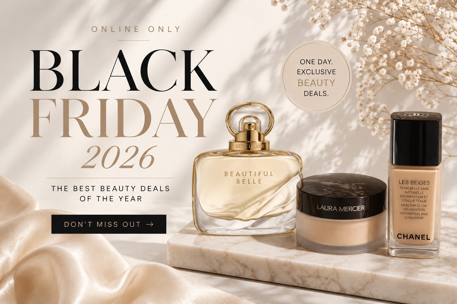 Black Friday in beauty.