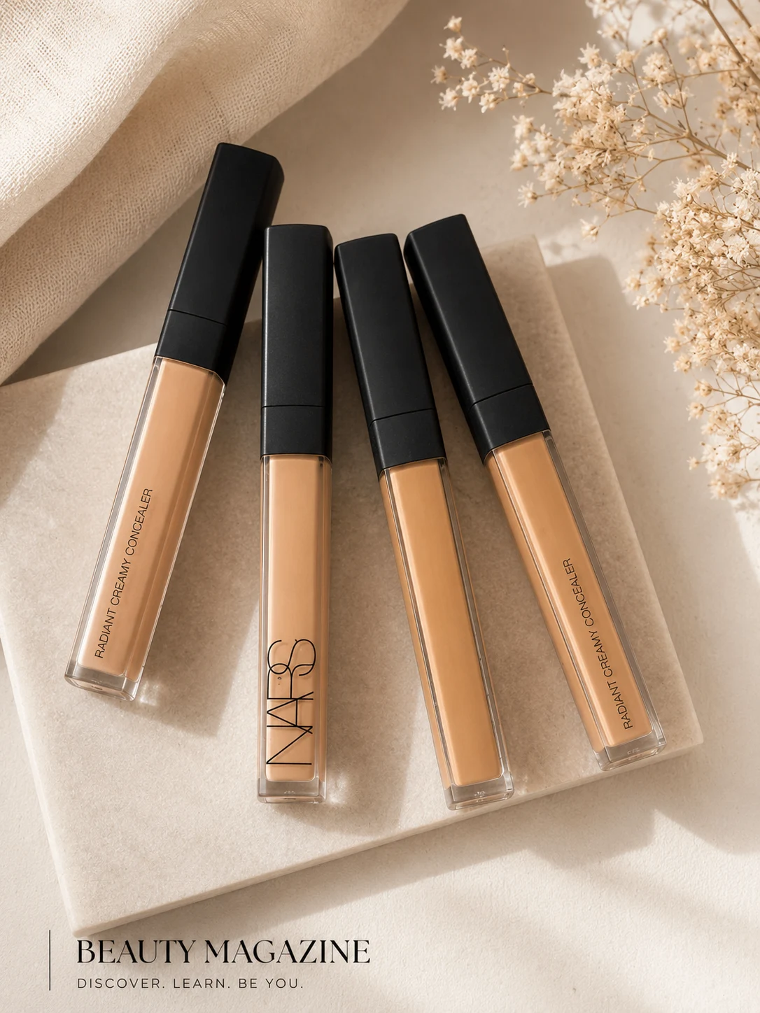 NARS Radiant Creamy Concealer in several shades.