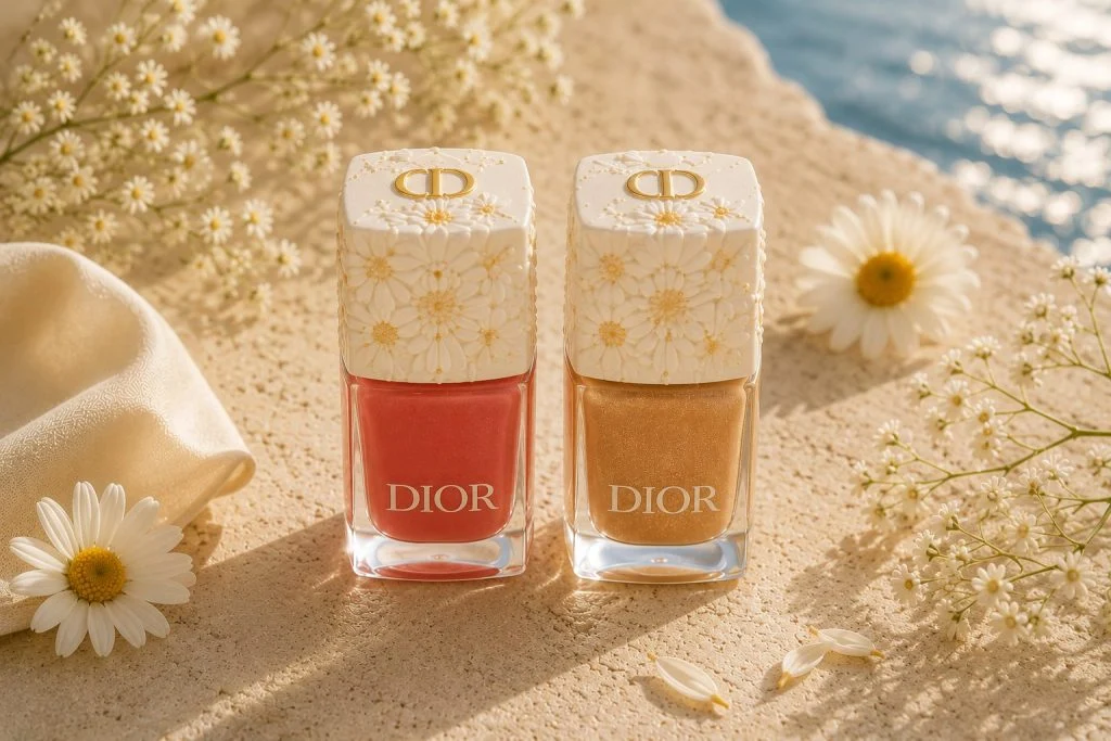Dior Vernis nail polish, Dioriviera shades.