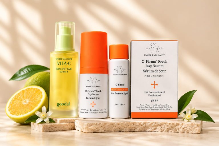 Vitamin C for Skin: The Complete Guide to Serums, Concentrations, Types, and What’s Actually Worth Buying