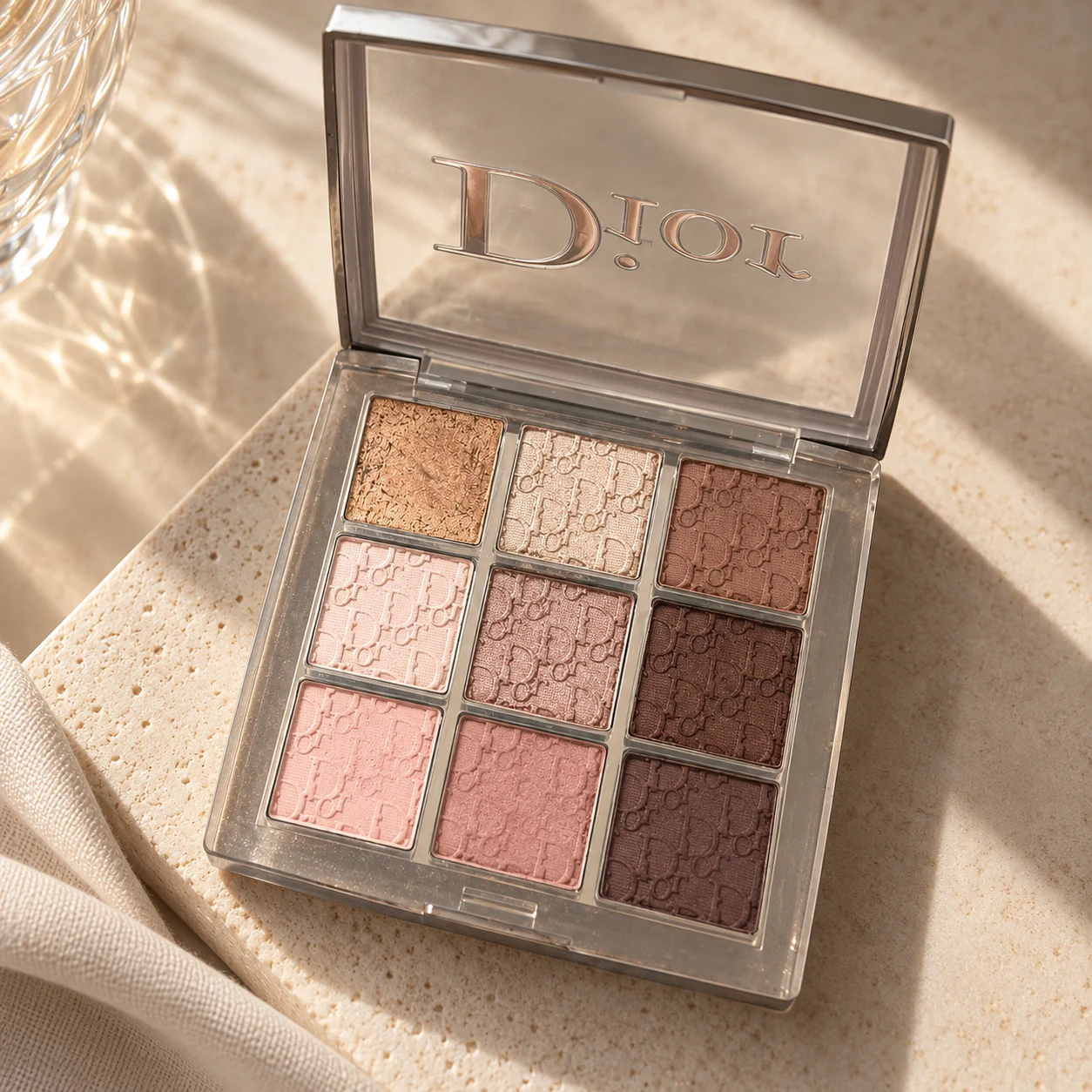 פלטת צלליות Dior Backstage Eye Palette בגוון 002 Smoky Essentials