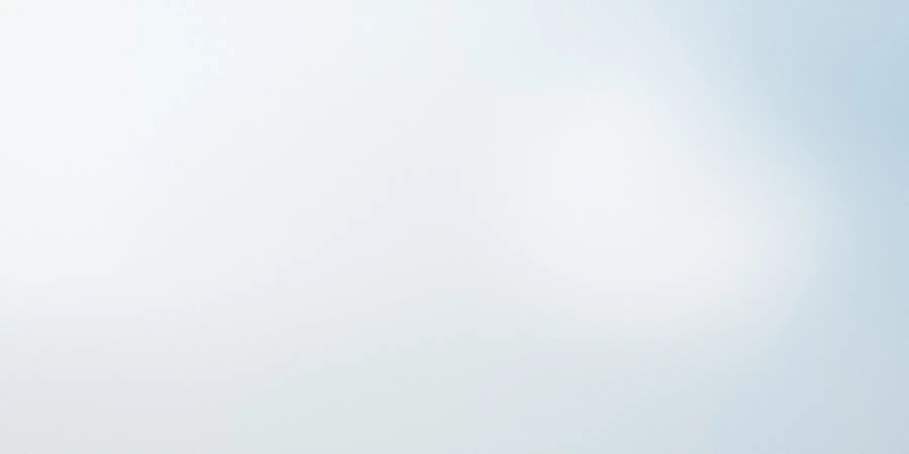 Abstract editorial hero in white, mineral stone and restrained blue, LOREN STANDARD brand profile backdrop